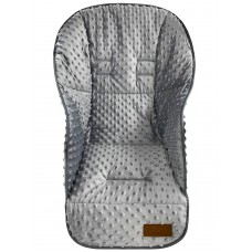 Чехол на стульчик для кормления Плюш "Grey"